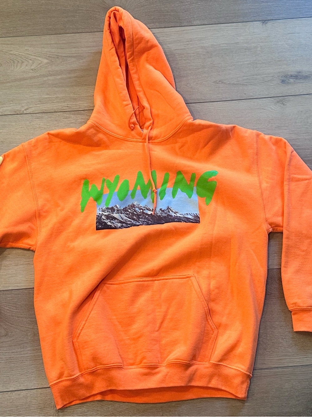 Orange Kanye West “Wyoming” Hoodie
